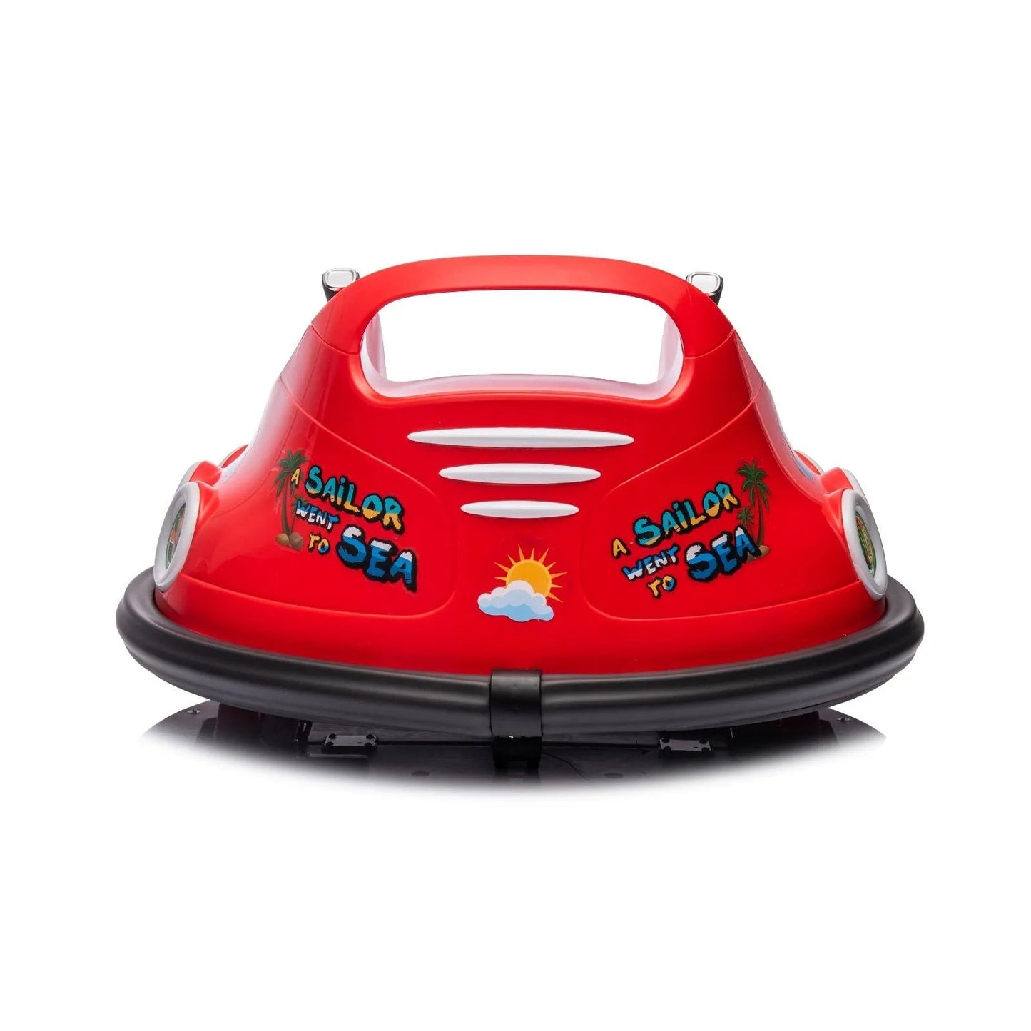12V Freddo Bumper Car 1 Seater Ride on for Kids - Red
