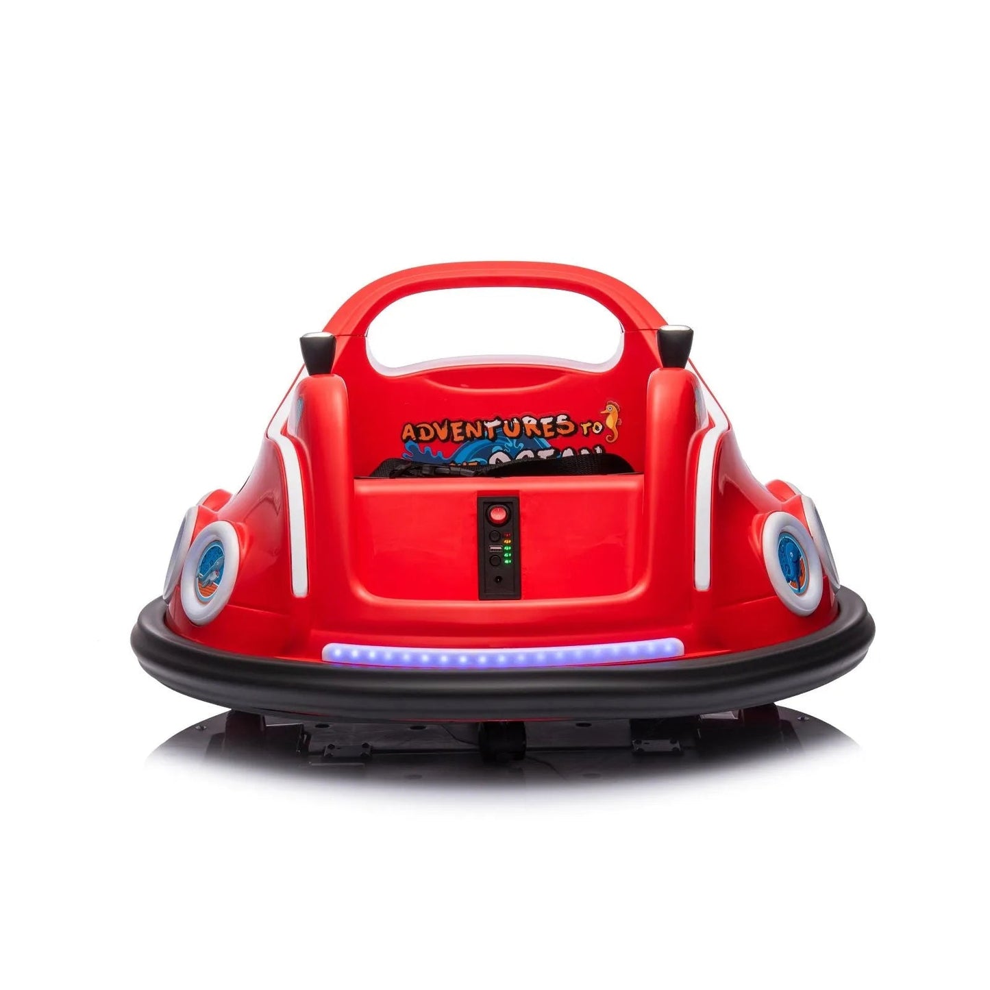 12V Freddo Bumper Car 1 Seater Ride on for Kids - Red