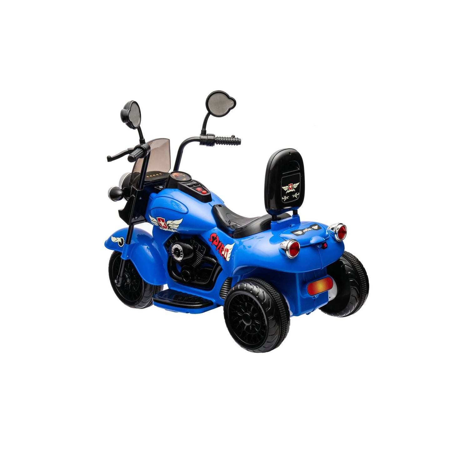 12V Freddo Kids Cruiser 1 Seater Motorcycle - Blue