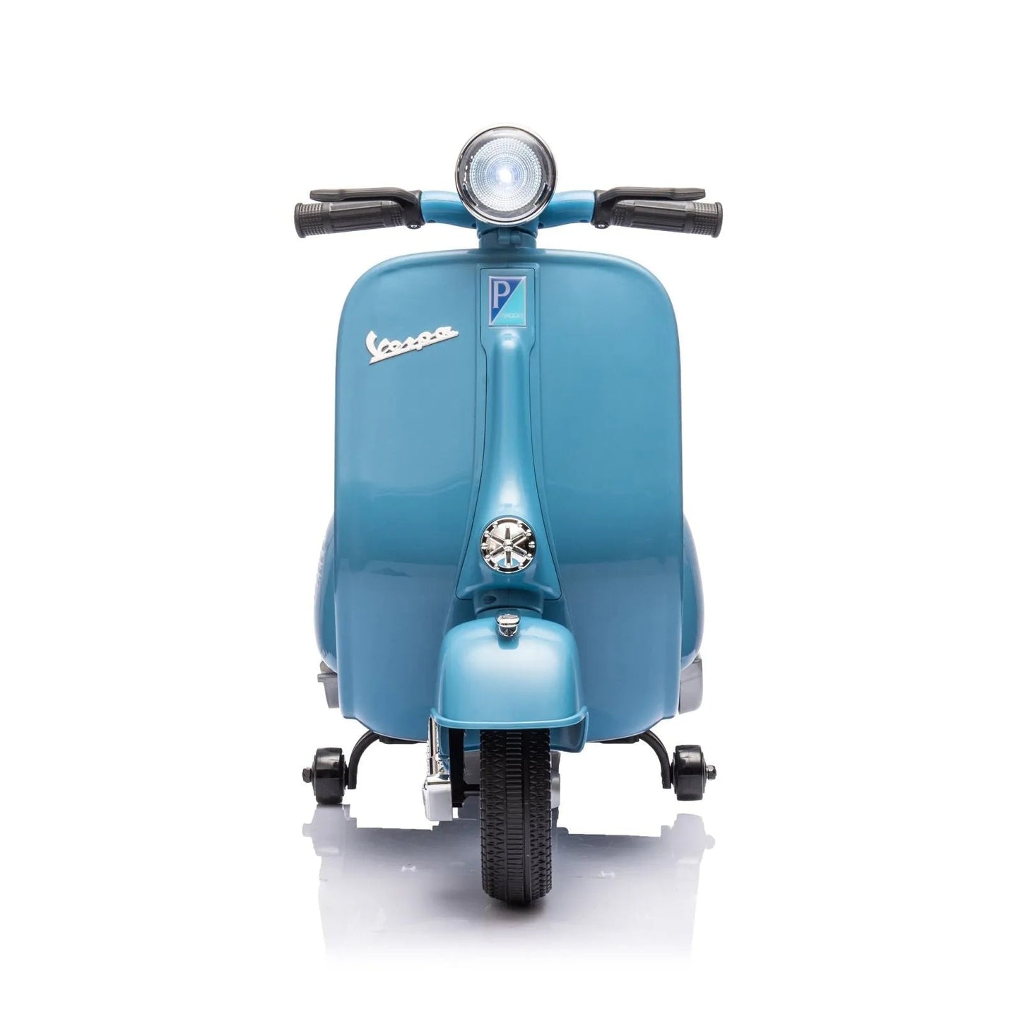 12V Kids' Vespa Electric Ride-On Scooter - Blue