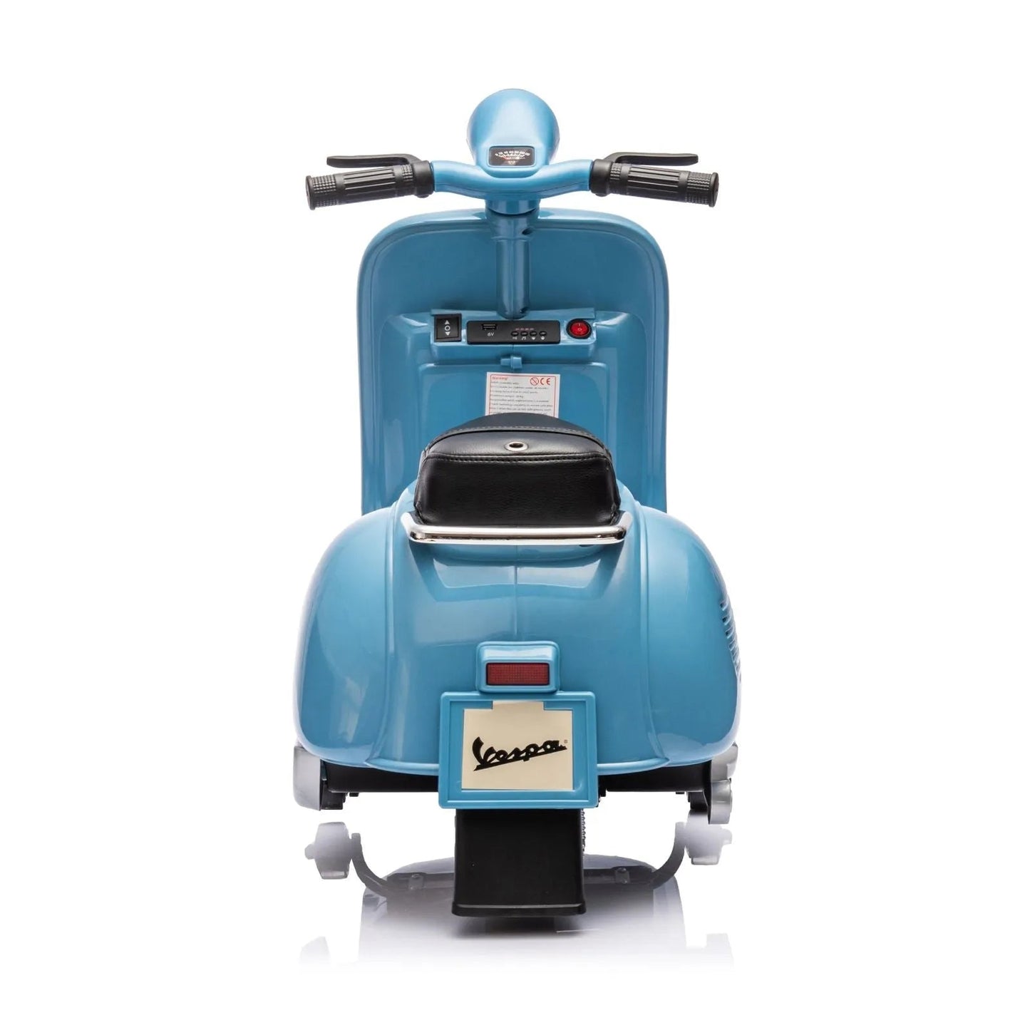 12V Kids' Vespa Electric Ride-On Scooter - Blue
