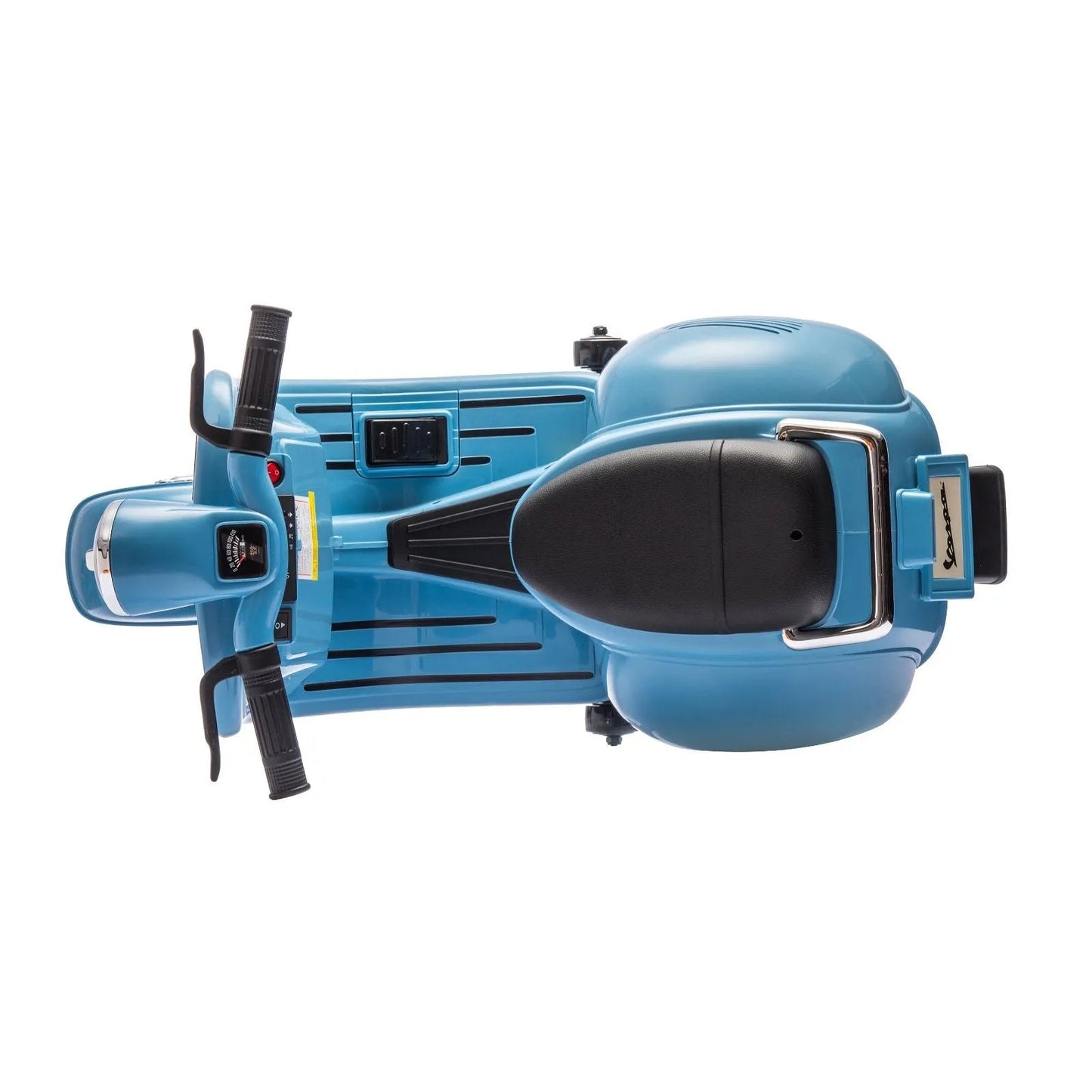 12V Kids' Vespa Electric Ride-On Scooter - Blue