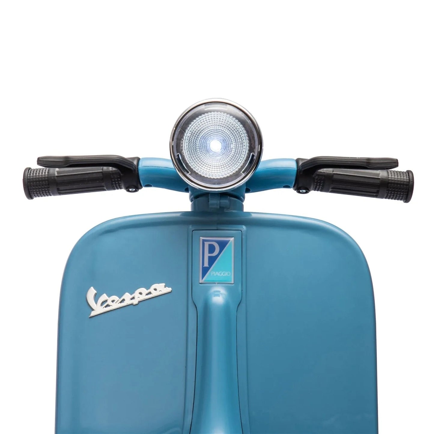12V Kids' Vespa Electric Ride-On Scooter - Blue