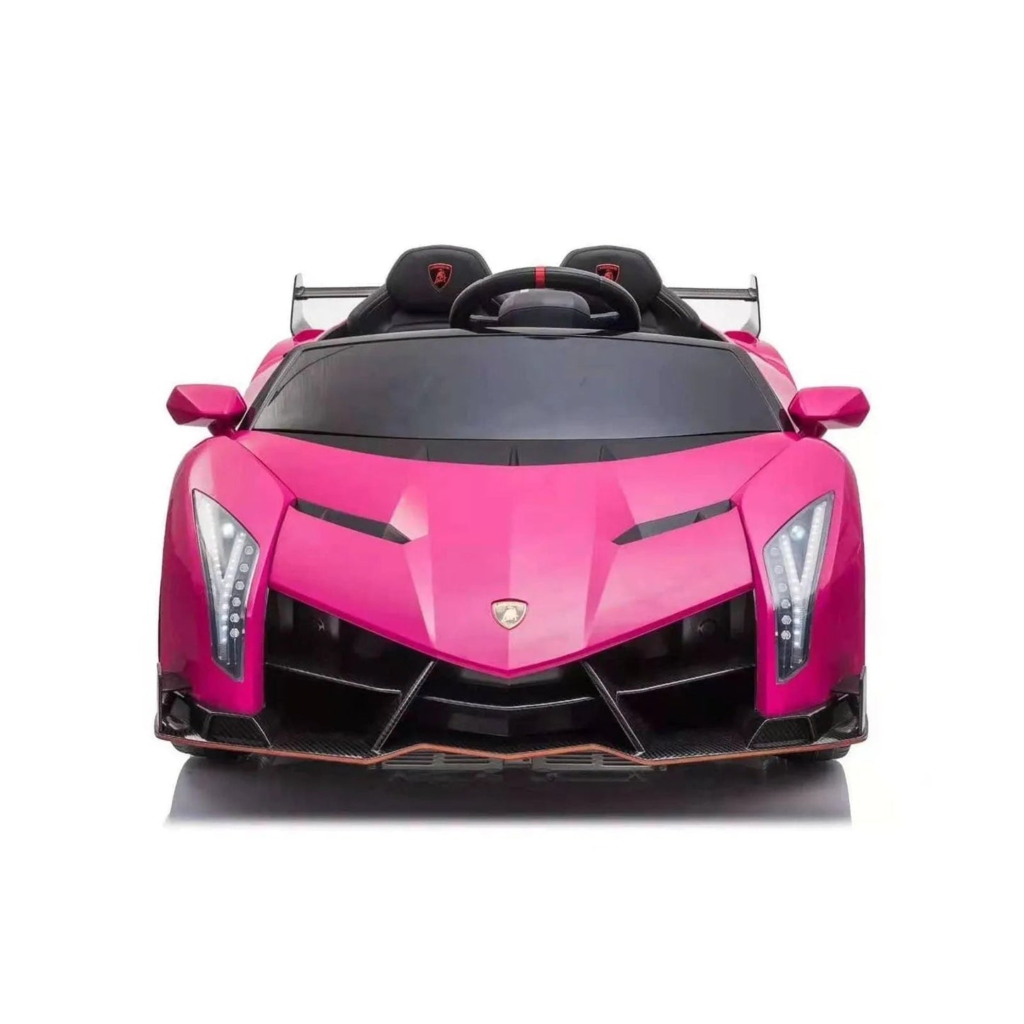 24V 4x4 Lamborghini Veneno 2 Seater Ride on Car - Pink