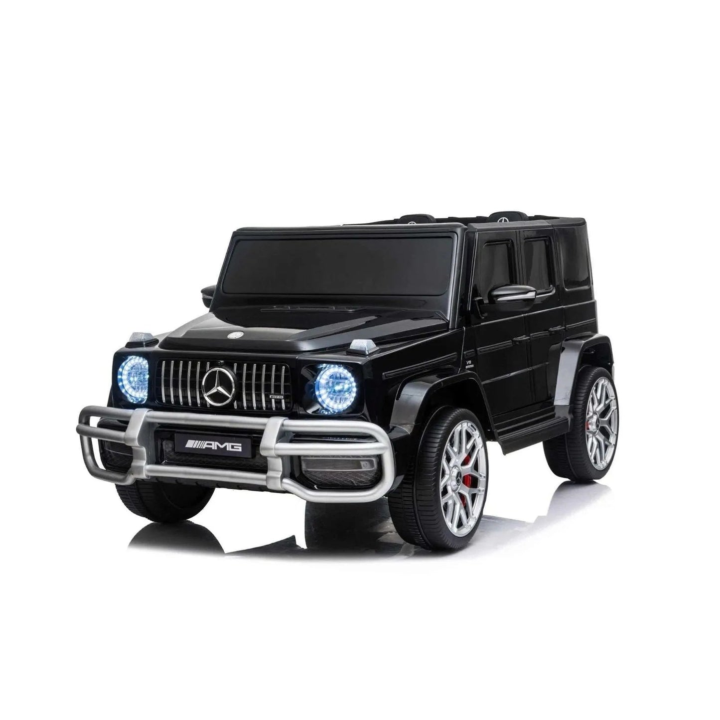 24V 4x4 Mercedes Benz G63 AMG 2 Seater G Wagon Ride on Car - Black