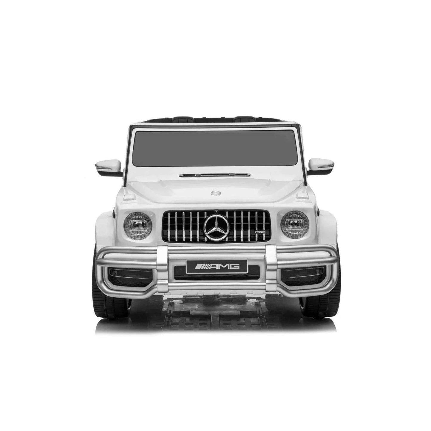 24V 4x4 Mercedes Benz G63 AMG 2 Seater G Wagon Ride on Car - White