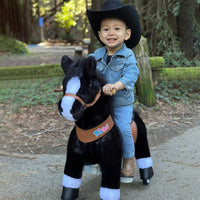 Model U Ride On Pony - Black - Size 3