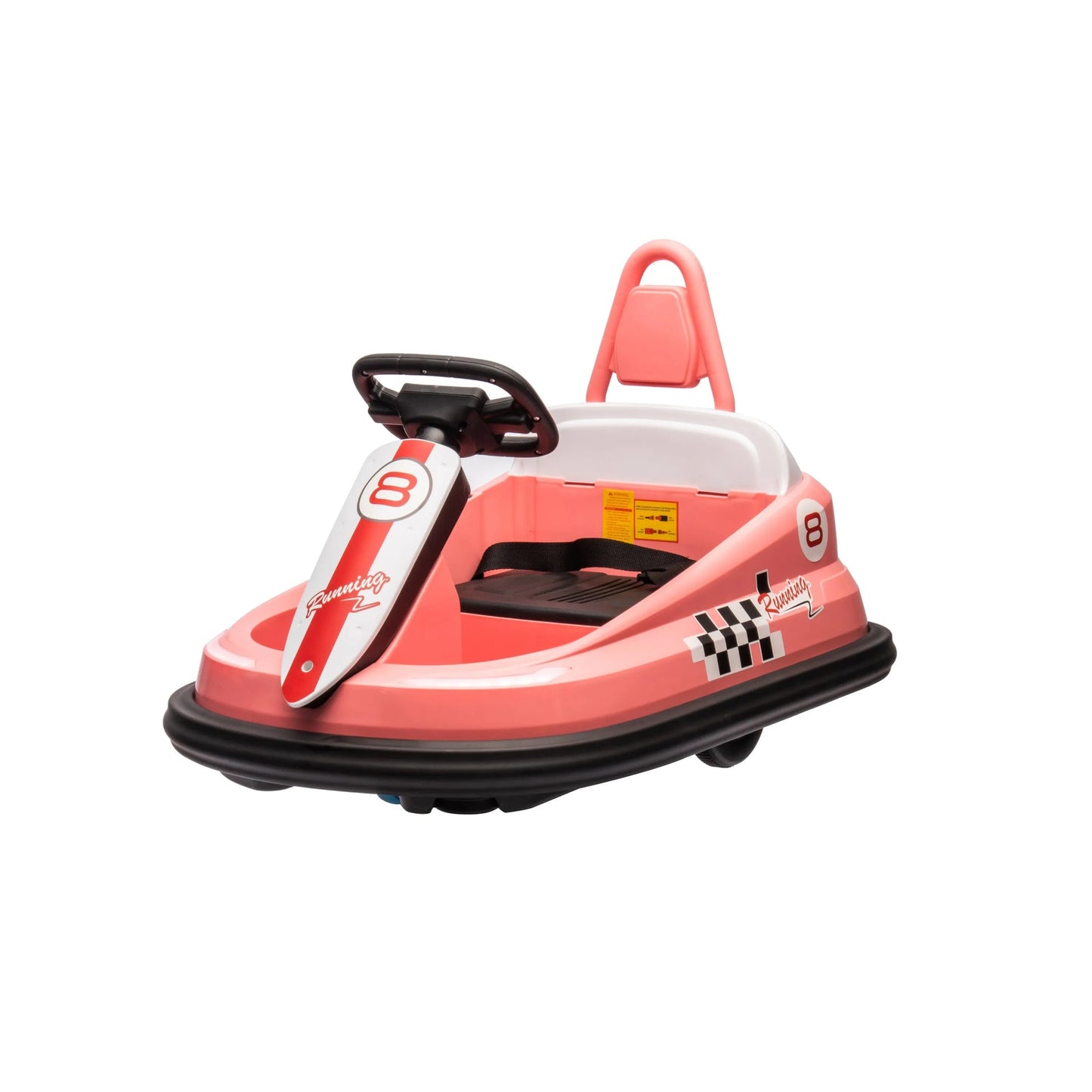 6V Freddo 1 Seater Bumper Kart for Toddlers - Pink