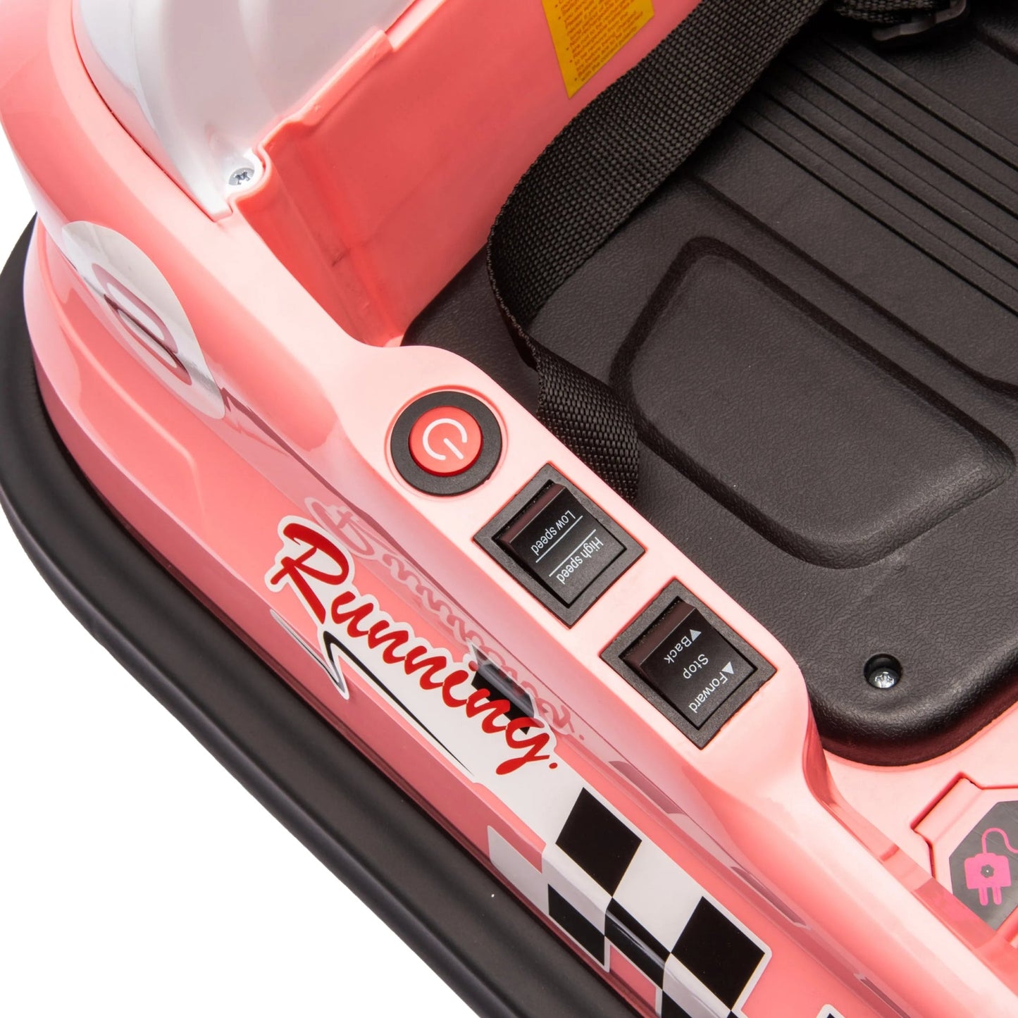 6V Freddo 1 Seater Bumper Kart for Toddlers - Pink