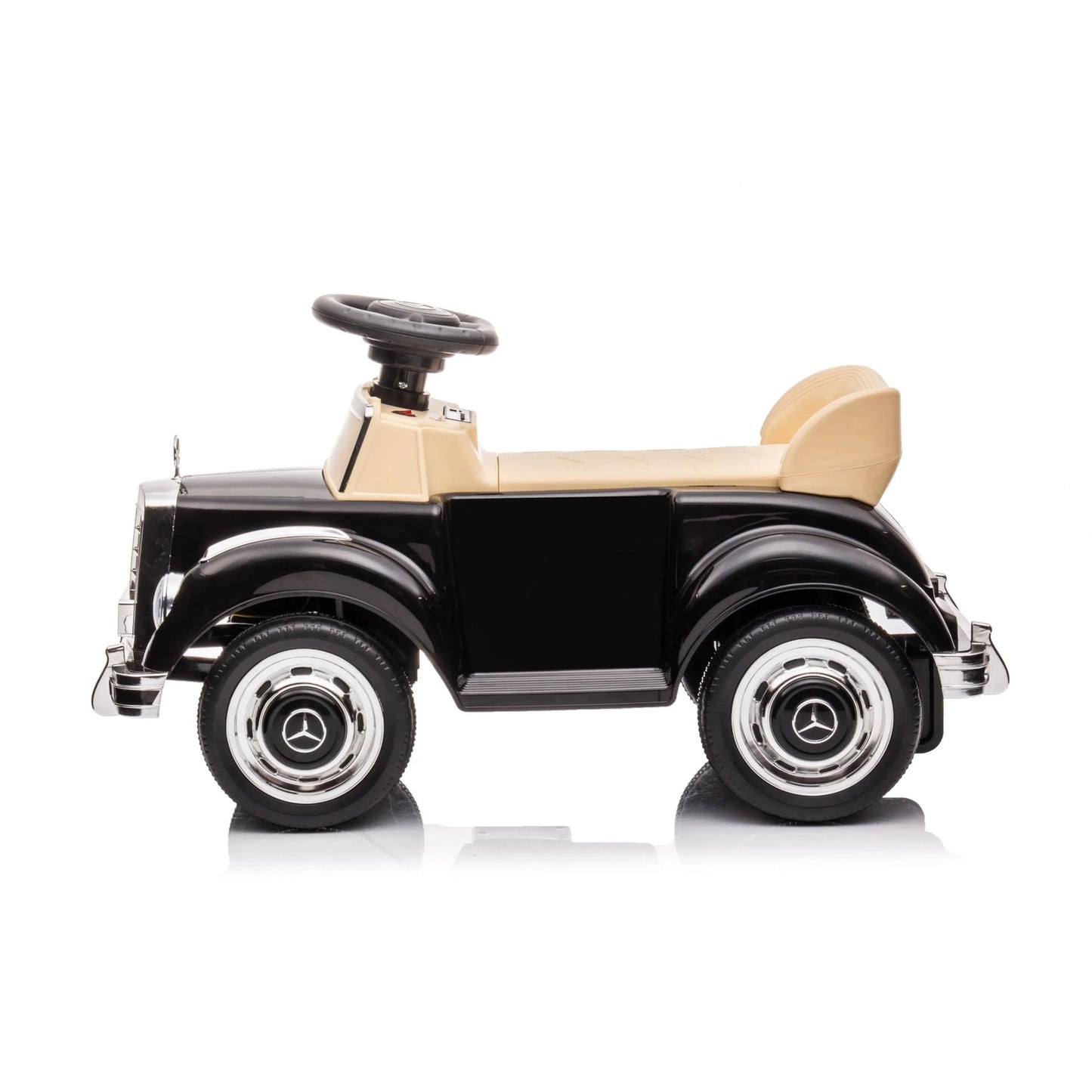 6V Mercedes Benz 300S 1 Seater Mini Ride-On Car for Kids - Black