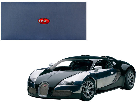 Bugatti EB Veyron L'Edition Centenaire Racing Green Malcolm Campbell 1/18 Diecast Model Car by Autoart