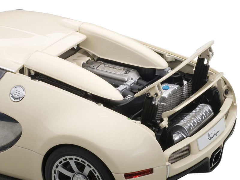 Bugatti EB Veyron L'Edition Centenaire White Hermann Zu Leiningen 1/18 Diecast Model Car by Autoart