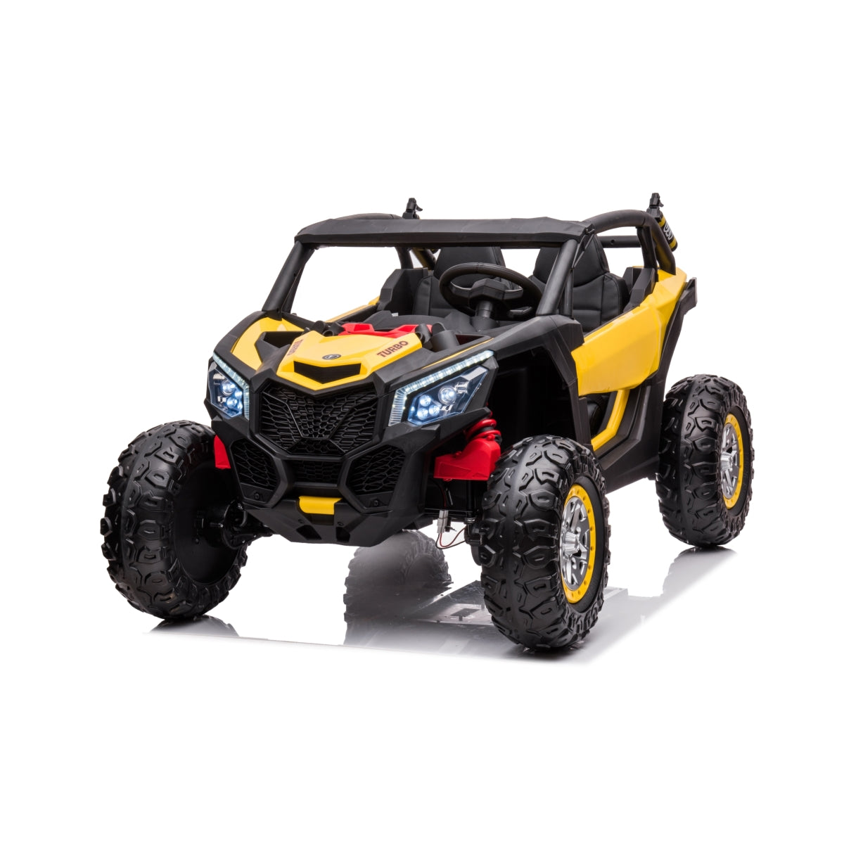 24V 4x4 Freddo Storm UTV 2 Seater - Yellow