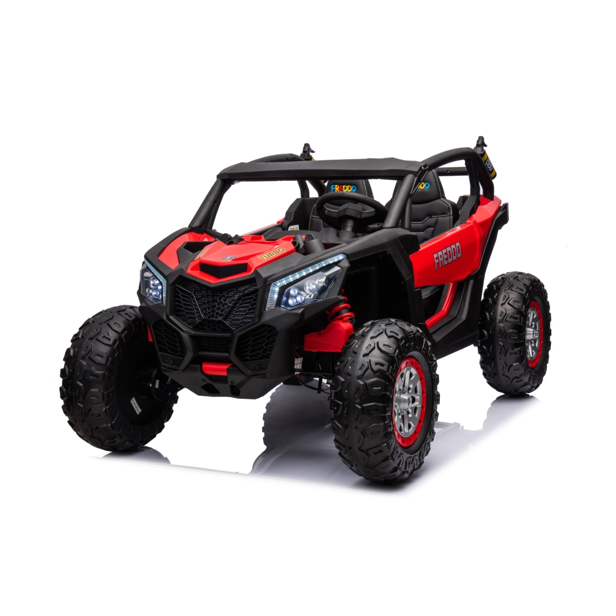 24V 4x4 Freddo Storm UTV 2 Seater - Red