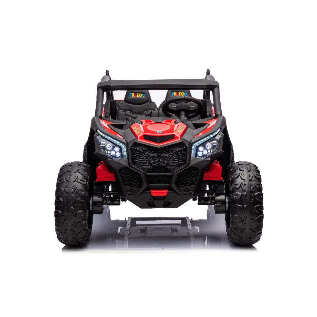 24V 4x4 Freddo Storm UTV 2 Seater - Red