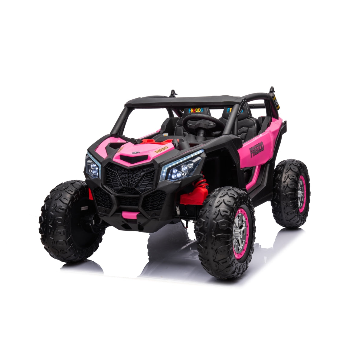 24V 4x4 Freddo Storm UTV 2 Seater - Pink