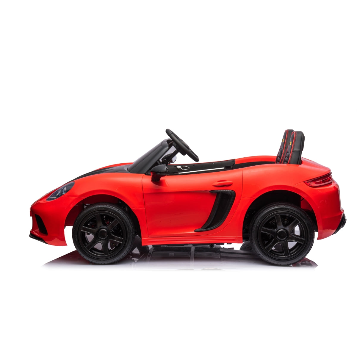 48V Freddo Rocket: World's Fastest 2-Seater Kids' Ride-On with Advanced Brushless Motor & Precision Differential - Red