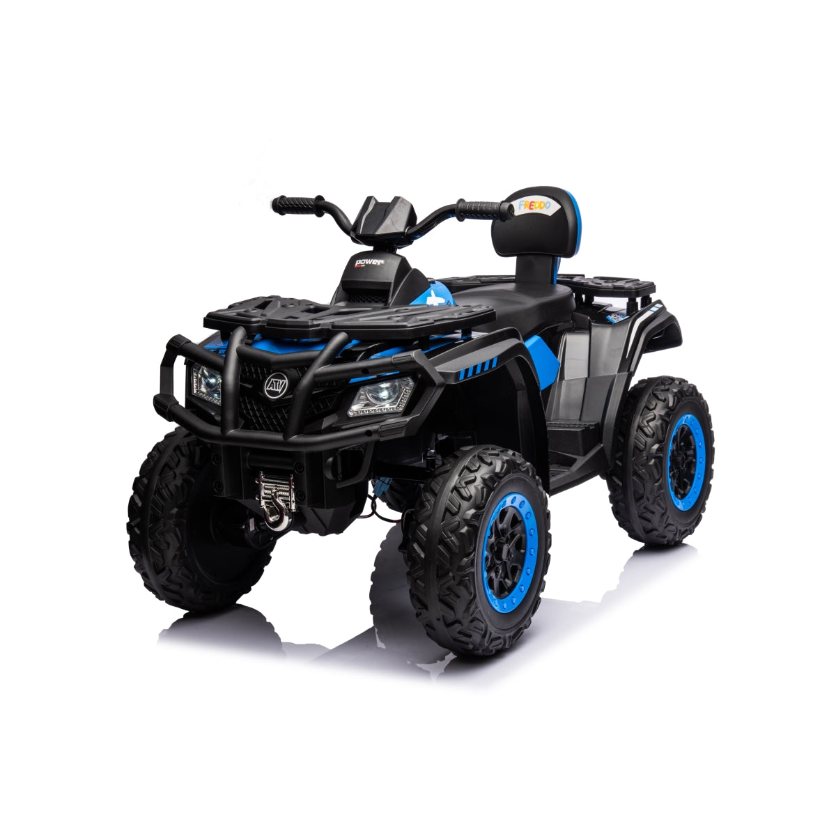 24V 4x4 Freddo Raptor 2 Seater Ride on ATV - Blue