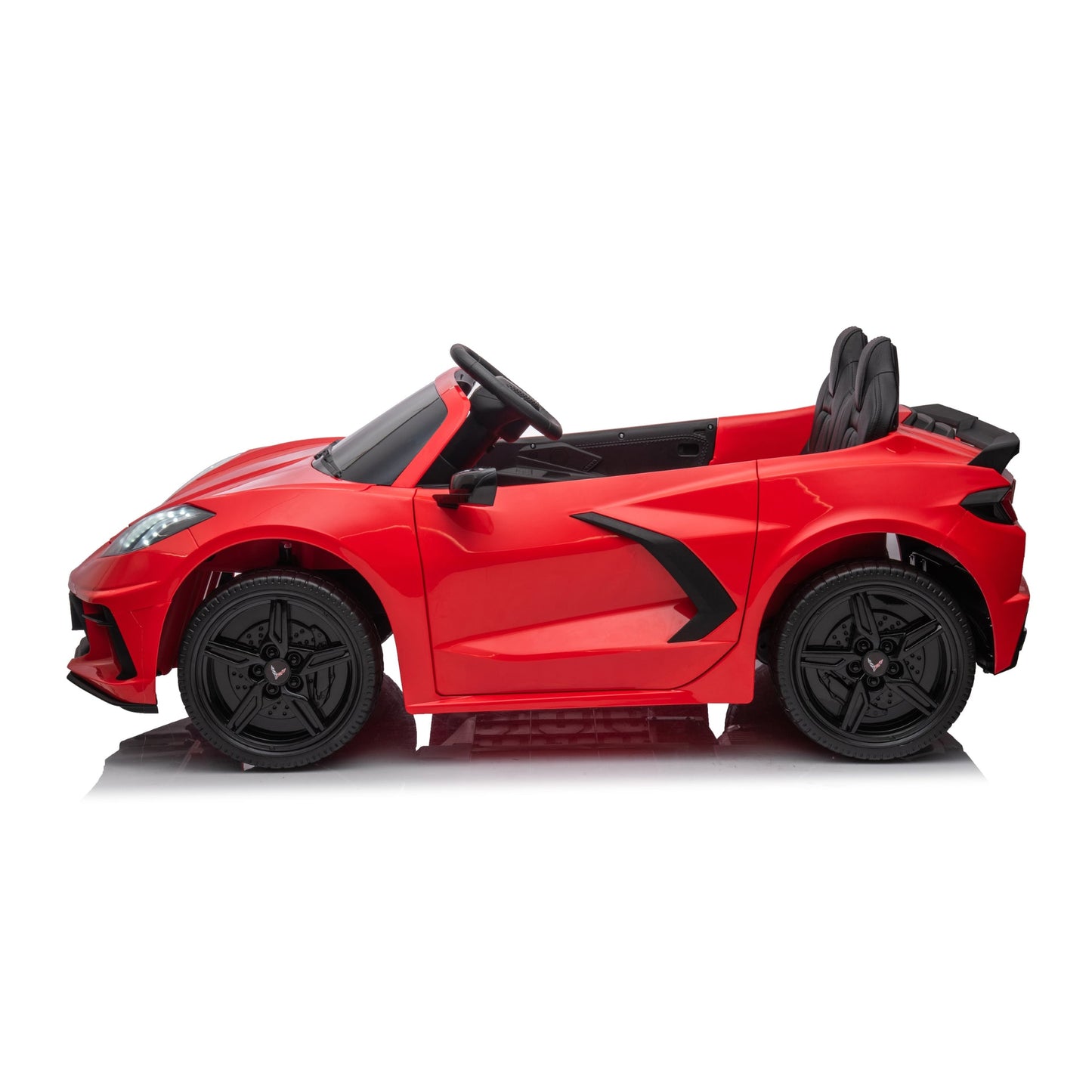 24V Chevrolet Corvette C8 2 Seater Ride on Car - Red