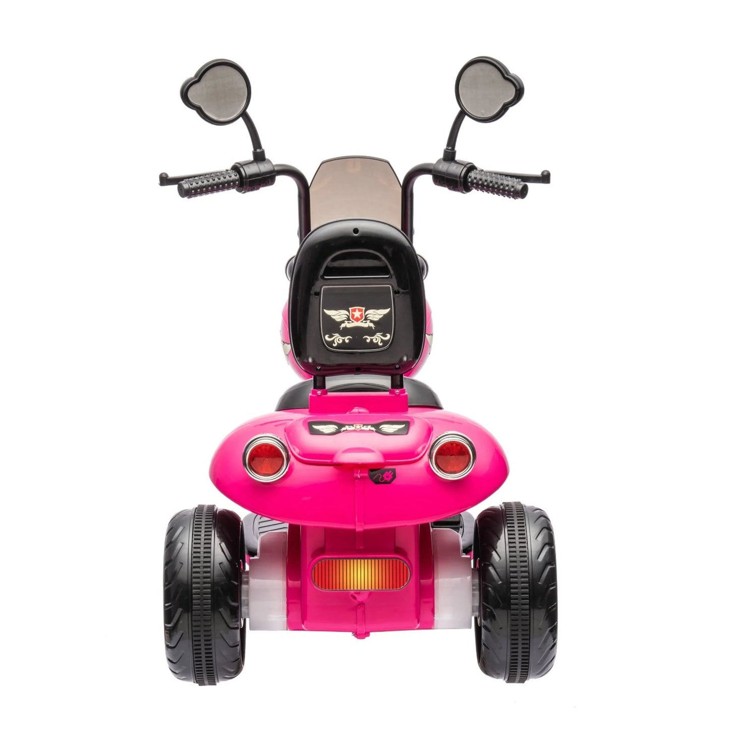 12V Freddo Kids Cruiser 1 Seater Motorcycle - Pink