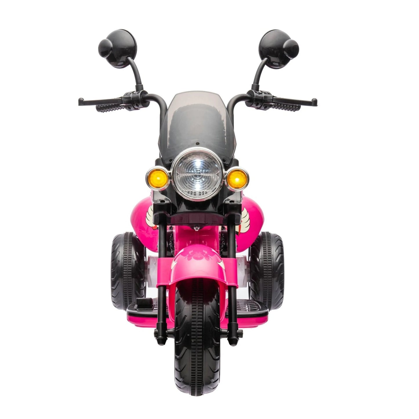 12V Freddo Kids Cruiser 1 Seater Motorcycle - Pink