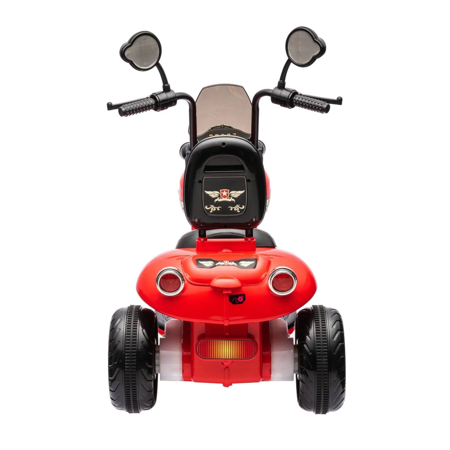 12V Freddo Kids Cruiser 1 Seater Motorcycle - Red