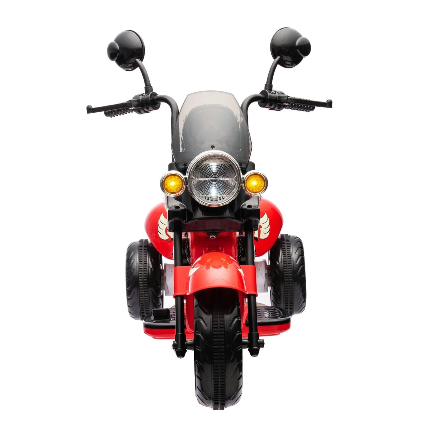 12V Freddo Kids Cruiser 1 Seater Motorcycle - Red
