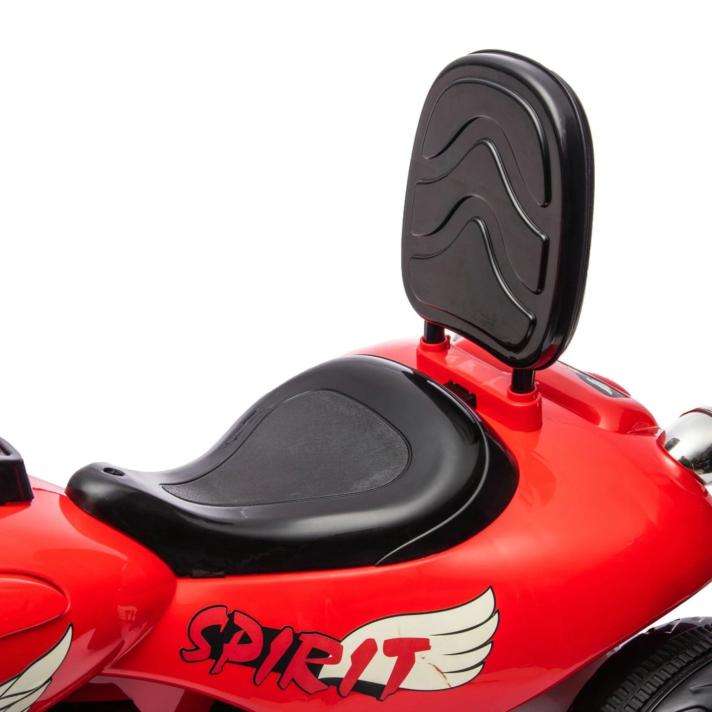 12V Freddo Kids Cruiser 1 Seater Motorcycle - Red