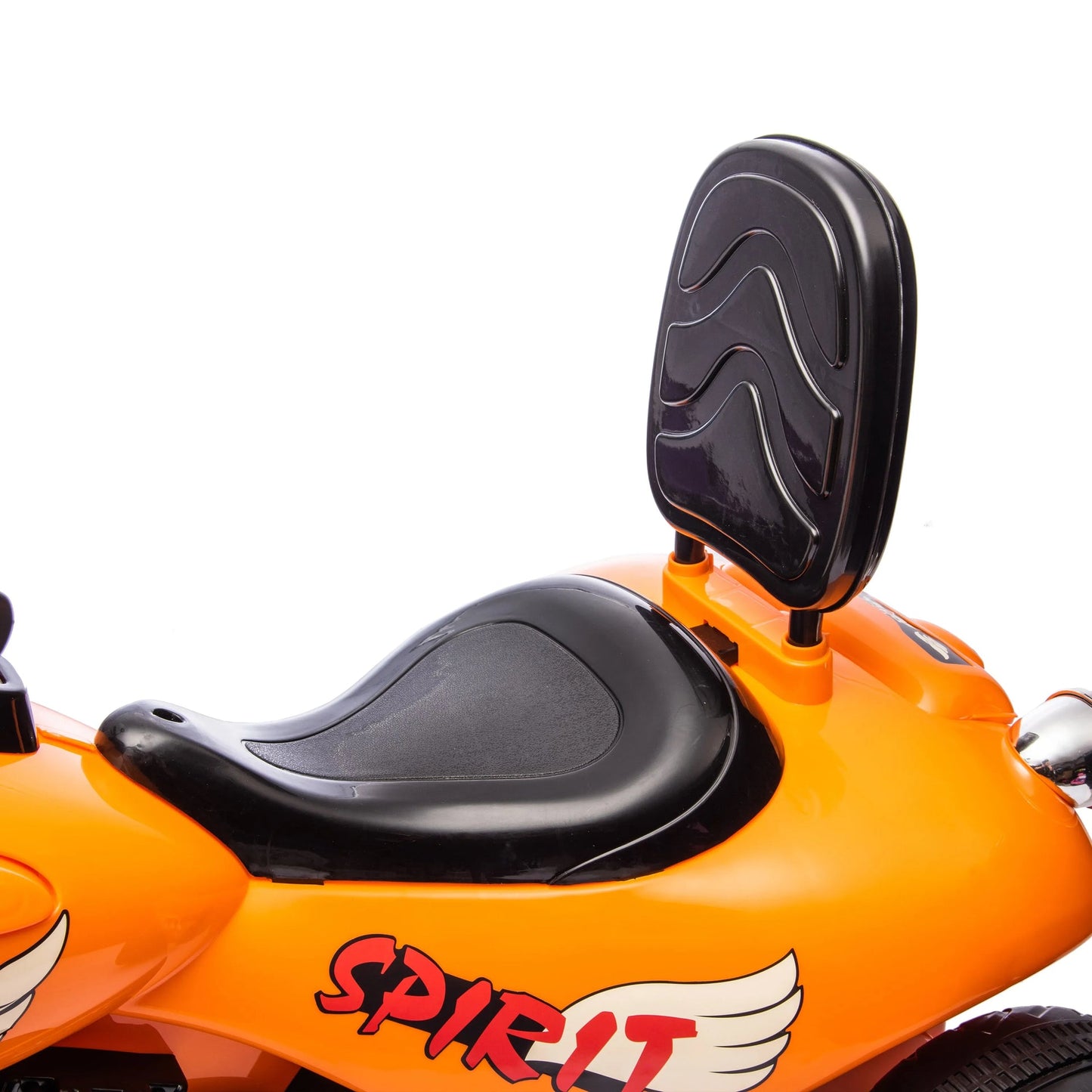12V Freddo Kids Cruiser 1 Seater Motorcycle - Orange