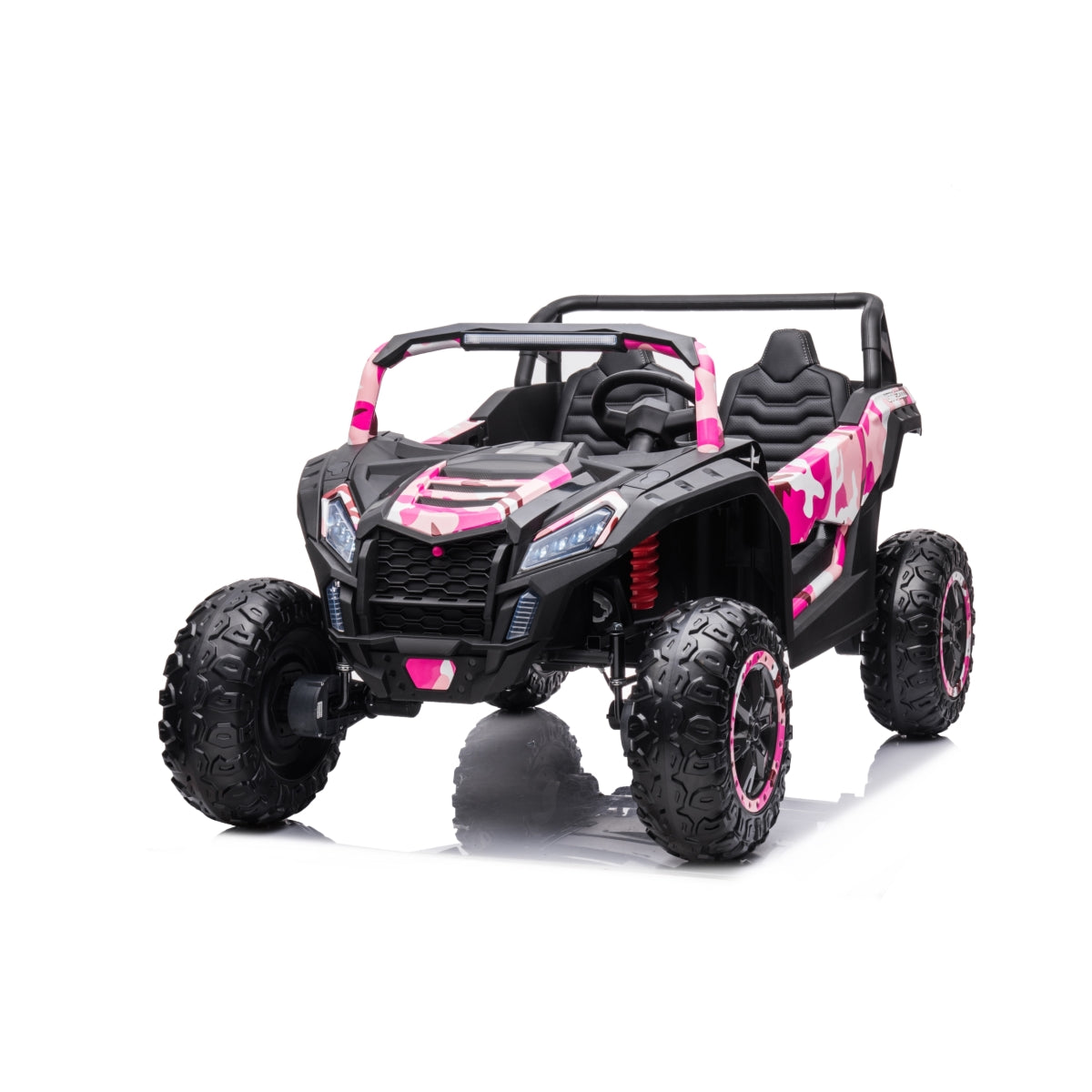 Freddo Buccaneer Dune Buggy 24V 4x4 2 Seater - Camo Pink