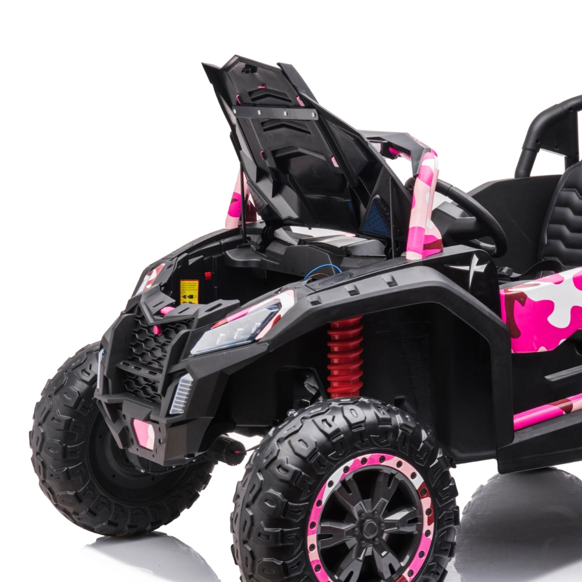 Freddo Buccaneer Dune Buggy 24V 4x4 2 Seater - Camo Pink