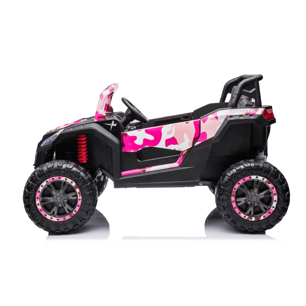 Freddo Buccaneer Dune Buggy 24V 4x4 2 Seater - Camo Pink