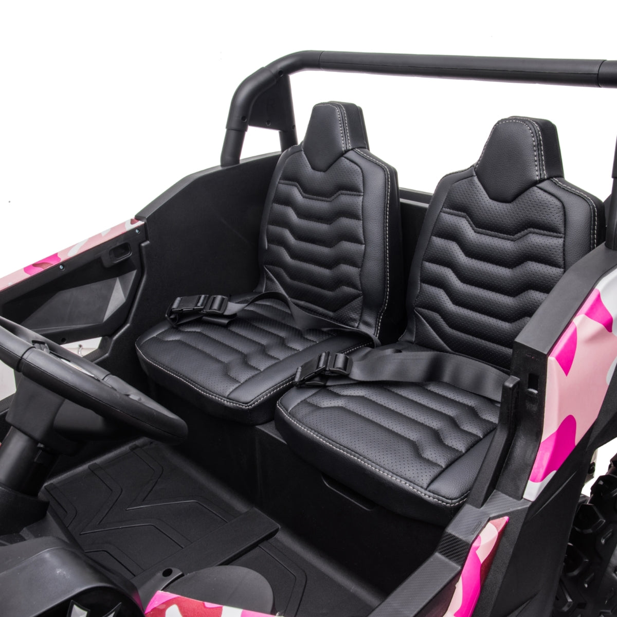 Freddo Buccaneer Dune Buggy 24V 4x4 2 Seater - Camo Pink