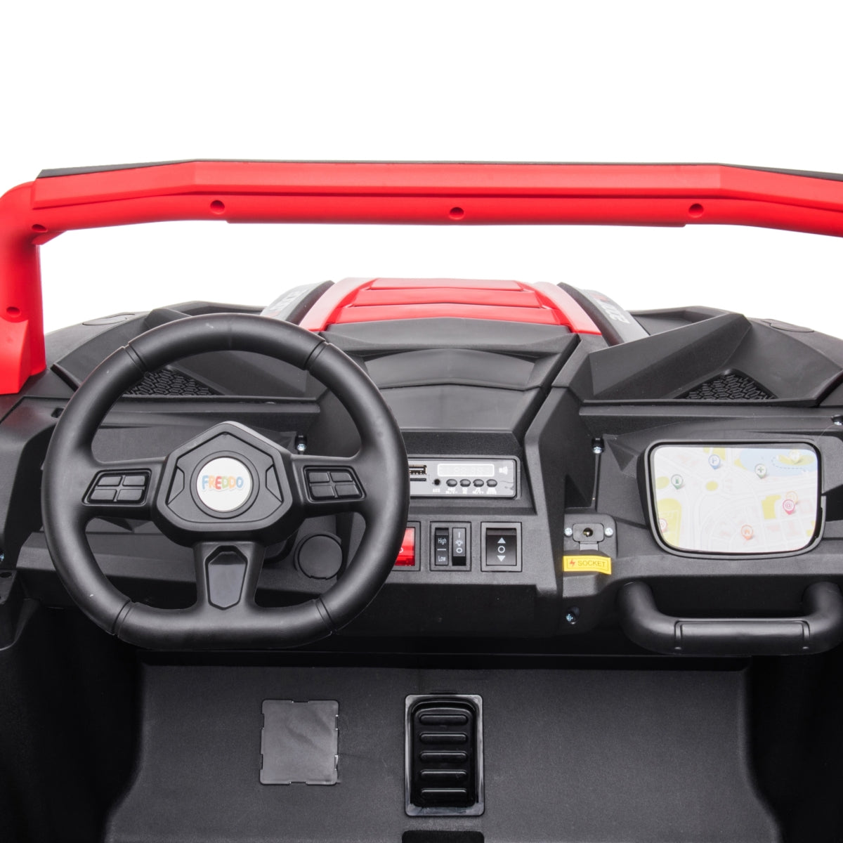 Freddo Buccaneer Dune Buggy 24V 4x4 2 Seater - Red
