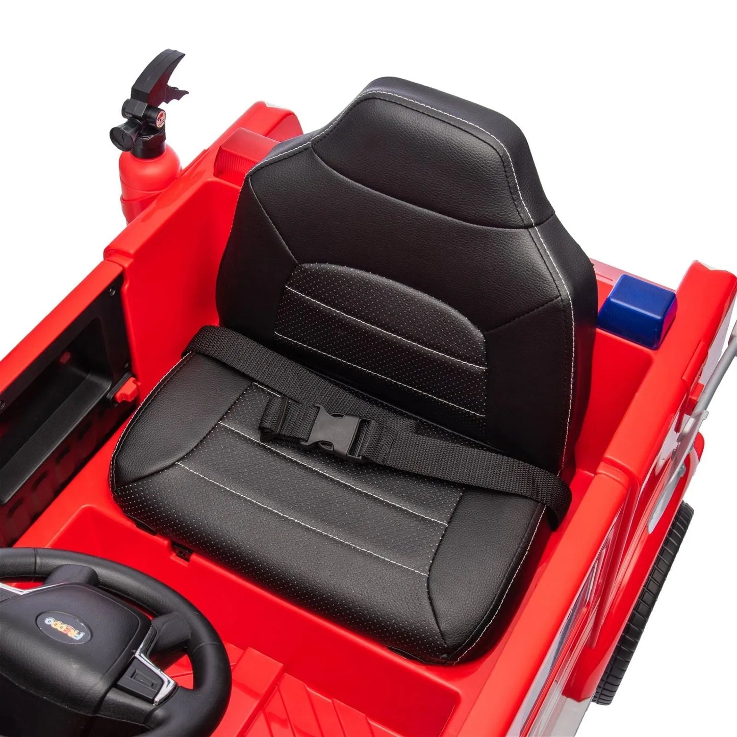 Freddo 12V Fire Truck 1 Seater Ride on - Red