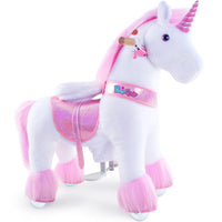 Model U Ride On Pony - Pink Unicorn - Size 3