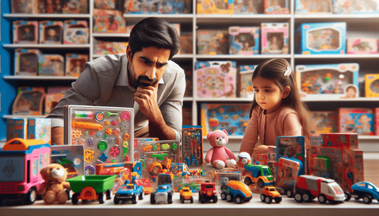 What influences parents' decision to buy their kids a toy?