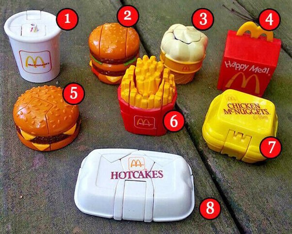 What was the greatest toy ever in a fast food kid's meal?