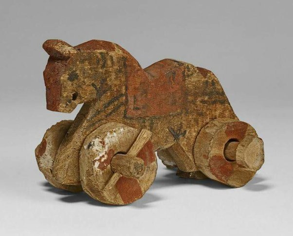 What toys did children play with 1000 years ago?