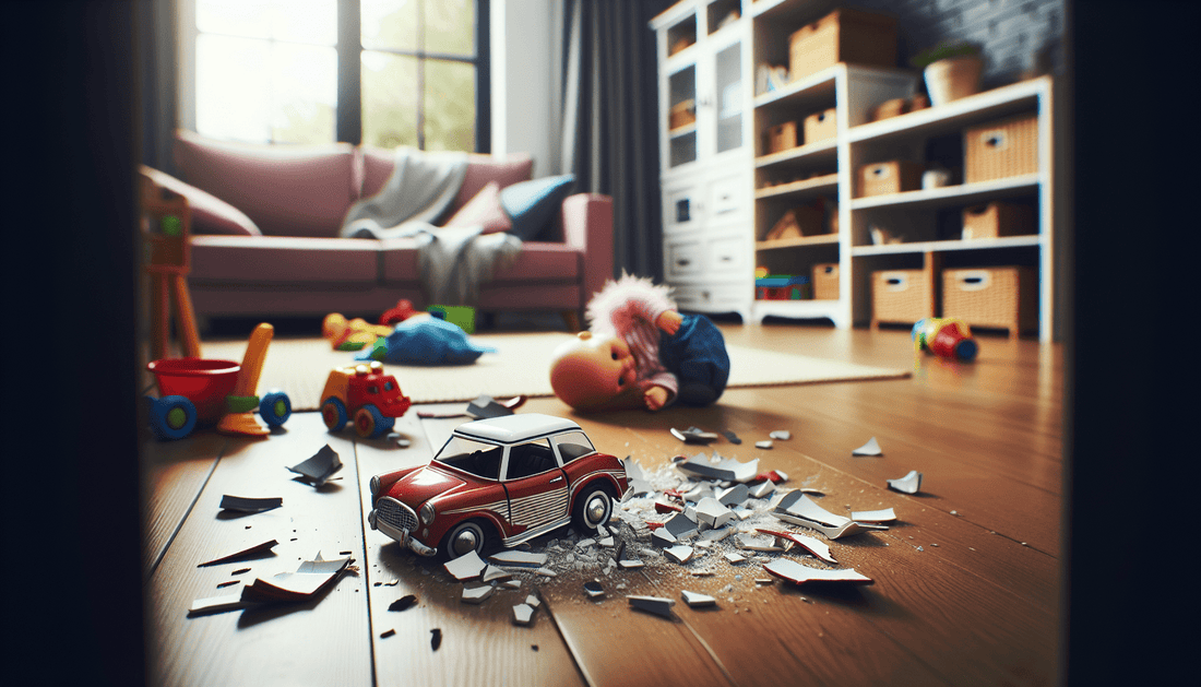 Why my husband breaks my kids' toys when he gets mad?