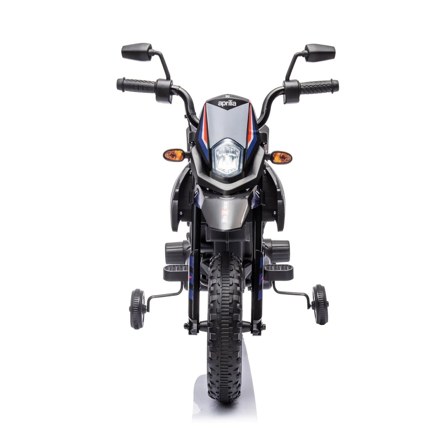 12V Aprilia Motorcycle 1 Seater Ride-on - Black
