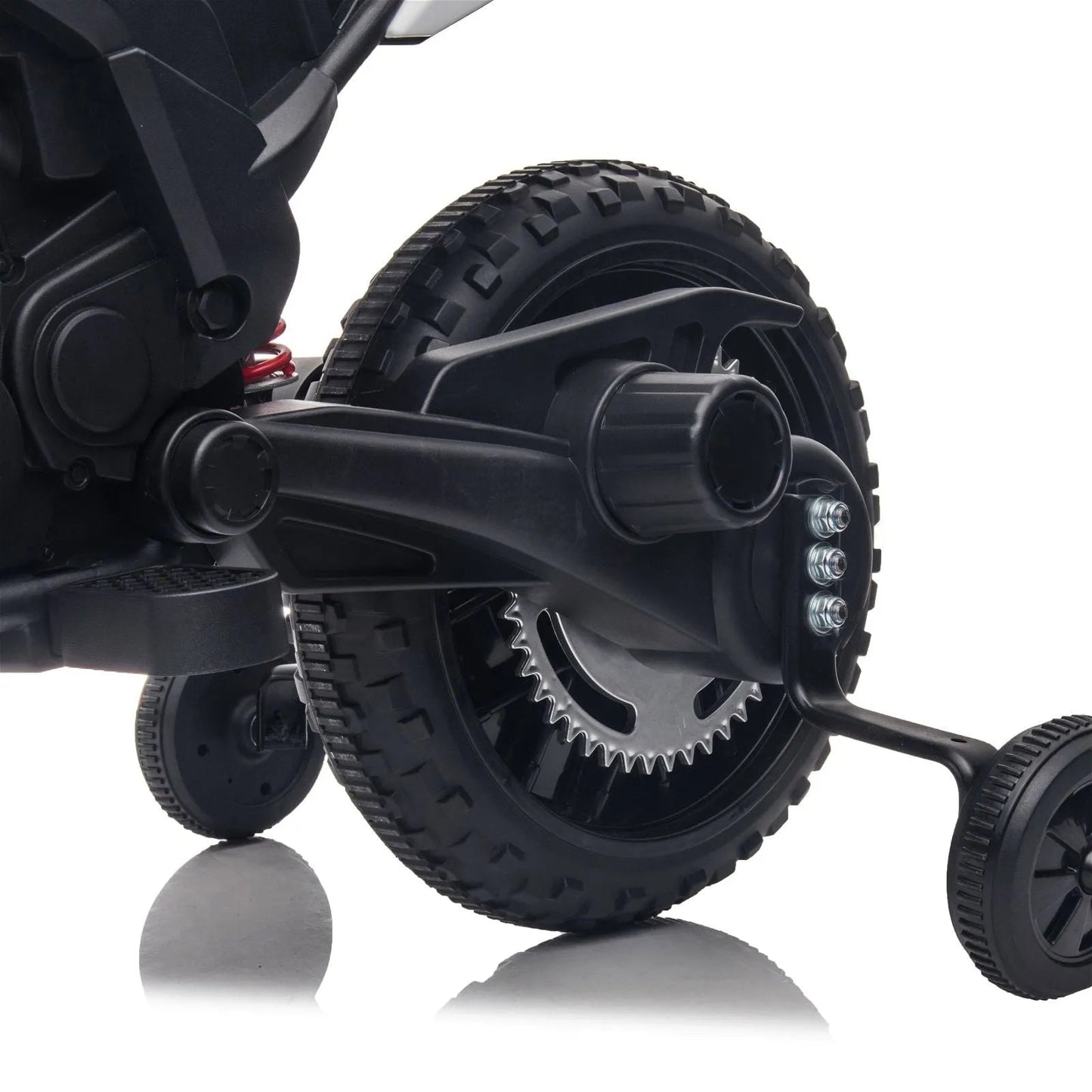 12V Aprilia Motorcycle 1 Seater Ride-on - Black