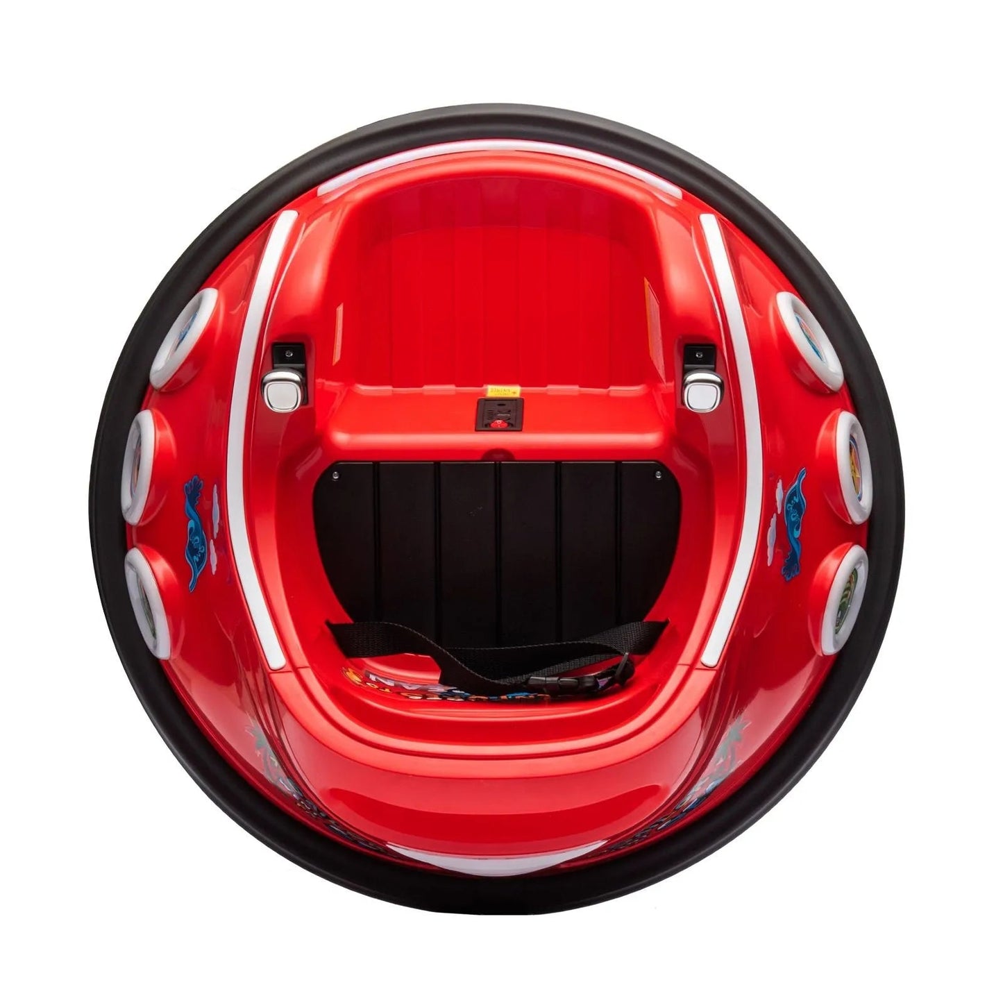 12V Freddo Bumper Car 1 Seater Ride on for Kids - Red