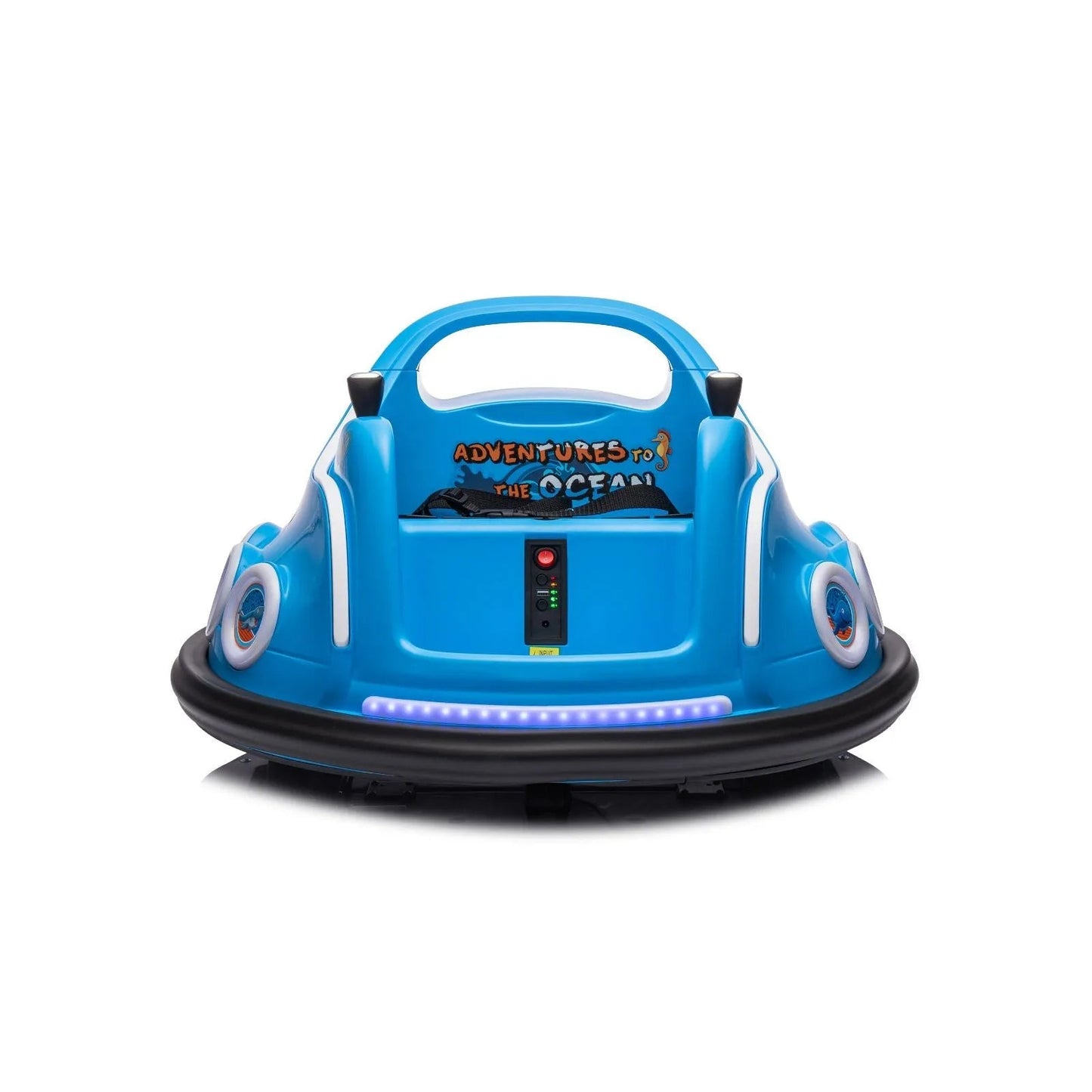 12V Freddo Bumper Car 1 Seater Ride on for Kids - Blue