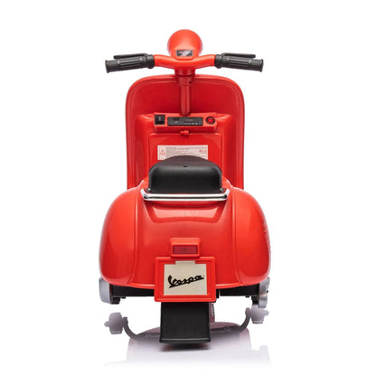 12V Kids' Vespa Electric Ride-On Scooter - Red