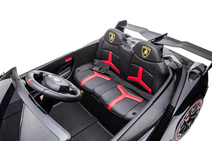 24V 4x4 Lamborghini Veneno 2 Seater Ride on Car - Red