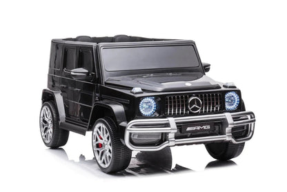 24V 4x4 Mercedes Benz G63 AMG 2 Seater G Wagon Ride on Car - Black