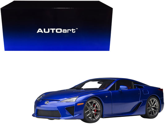 Lexus LFA Pearl Blue Metallic 1/18 Model Car