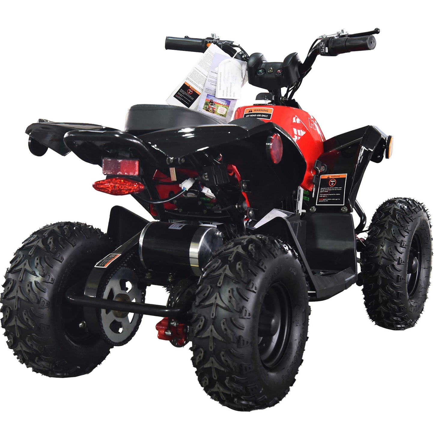 MotoTec E-Bully 36v 1000w ATV Red