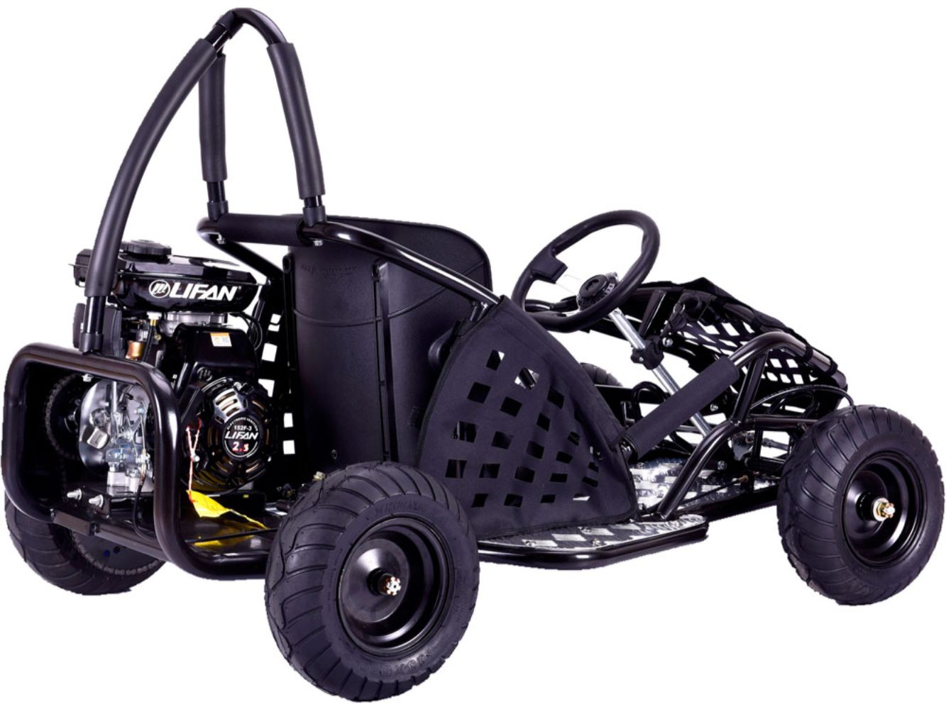 MotoTec Off Road Go Kart 79cc Black